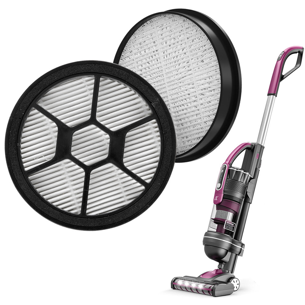 HEPA Filter for Roomie 'ALPHA' Cordless Vacuum - Pack of 2.